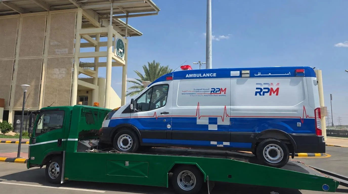 سطحة نقل سيارات إسعاف ومركبات خاصة
